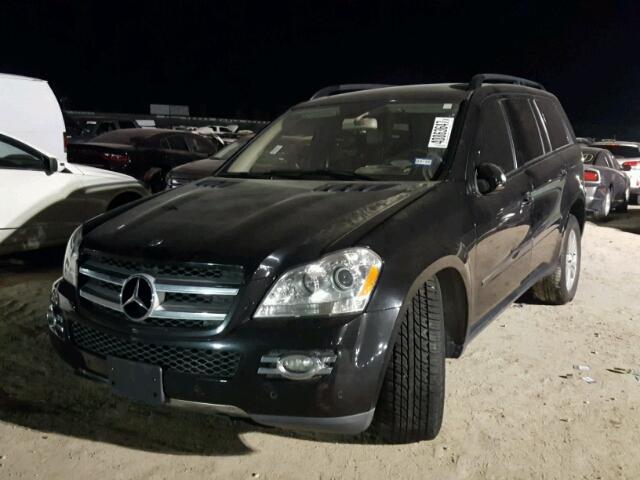 4JGBF71EX7A124657 - 2007 MERCEDES-BENZ GL BLACK photo 2