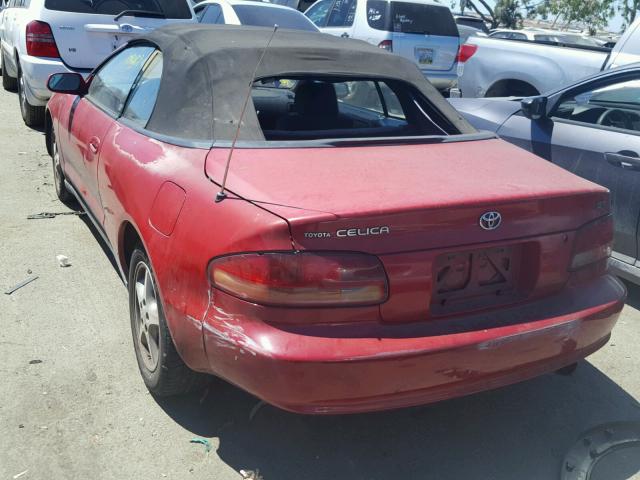 JT5FG02T3T0035645 - 1996 TOYOTA CELICA GT RED photo 3