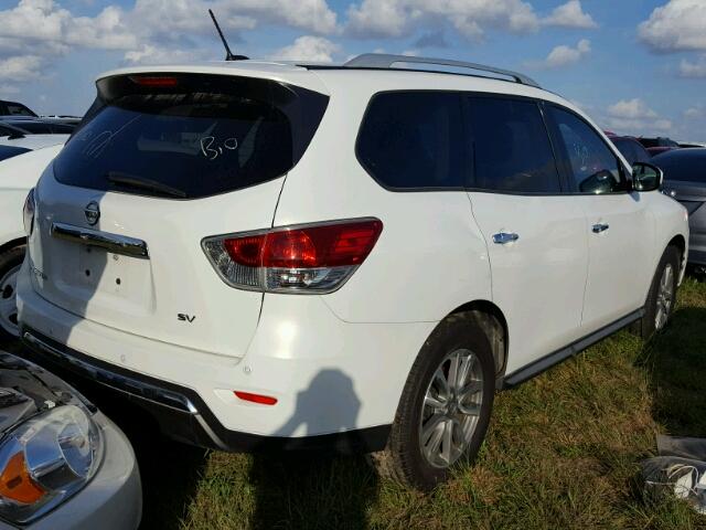 5N1AR2MN8EC633889 - 2014 NISSAN PATHFINDER WHITE photo 4