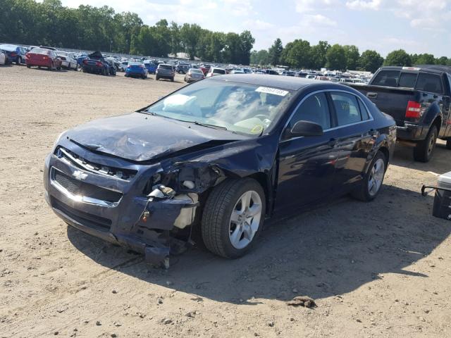 1G1ZB5E14BF204809 - 2011 CHEVROLET MALIBU LS BLUE photo 2