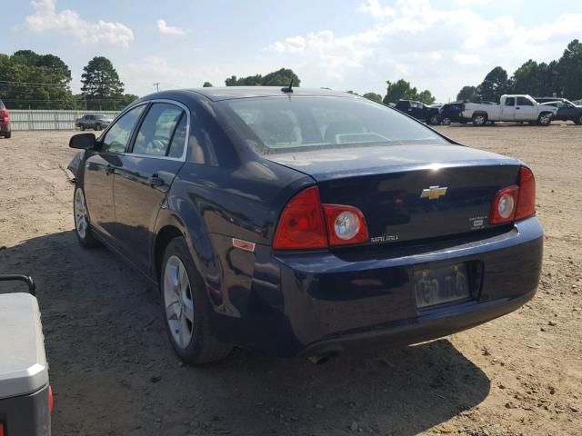 1G1ZB5E14BF204809 - 2011 CHEVROLET MALIBU LS BLUE photo 3