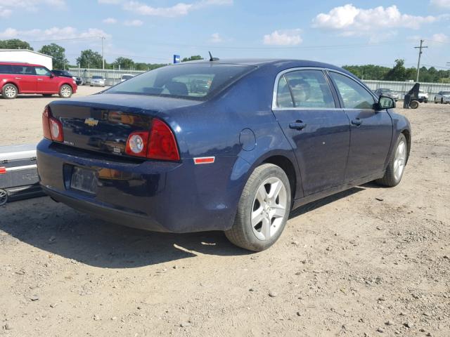 1G1ZB5E14BF204809 - 2011 CHEVROLET MALIBU LS BLUE photo 4