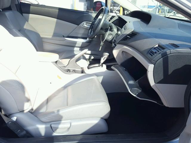 2HGFG3B04CH500121 - 2012 HONDA CIVIC EXL 蓝色 照片 5