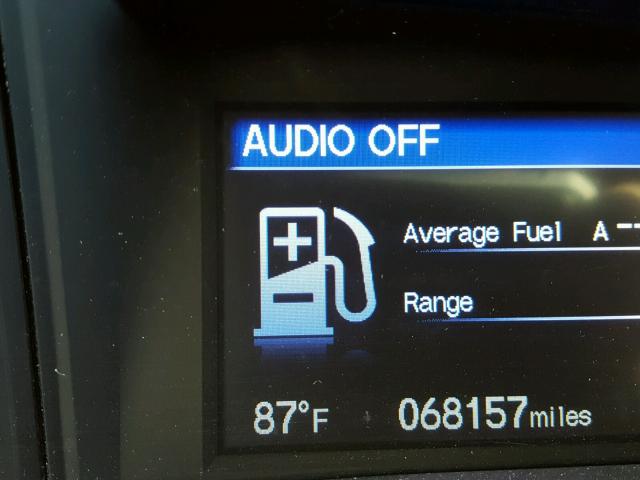 2HGFG3B04CH500121 - 2012 HONDA CIVIC EXL 蓝色 照片 8