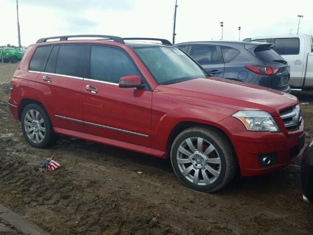 WDCGG8HB9AF327360 - 2010 MERCEDES-BENZ GLK 350 4M RED photo 1