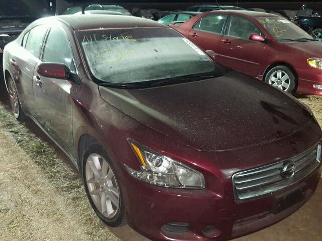 1N4AA5AP1CC834863 - 2012 NISSAN MAXIMA MAROON photo 1