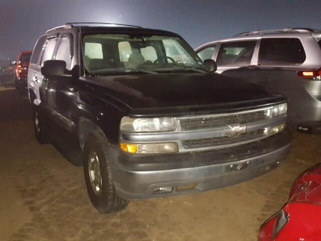 1GNEC13Z74R178929 - 2004 CHEVROLET TAHOE BLACK photo 1