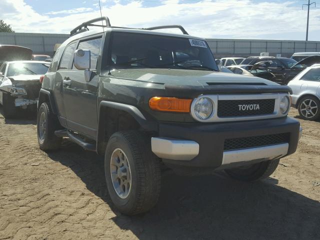 JTEBU4BF2DK153359 - 2013 TOYOTA FJ CRUISER GREEN photo 1