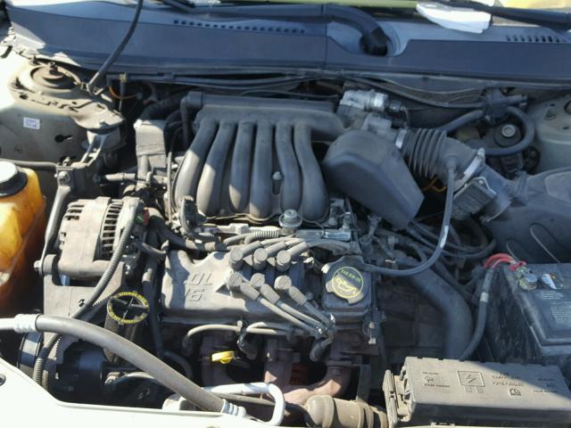 1FAFP55U92A133289 - 2002 FORD TAURUS SES GRAY photo 7