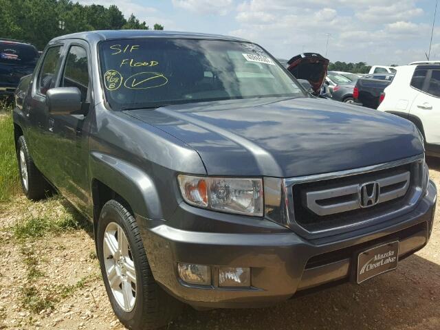 5FPYK1F57BB005911 - 2011 HONDA RIDGELINE GRAY photo 1