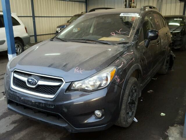 JF2GPAVC1D2877370 - 2013 SUBARU XV CROSSTR BLUE photo 2