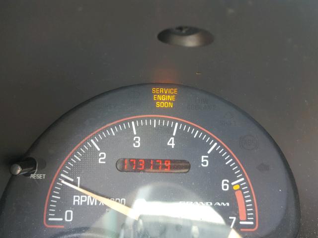 1G2NF52E51M655165 - 2001 PONTIAC GRAND AM S Bordo foto 8