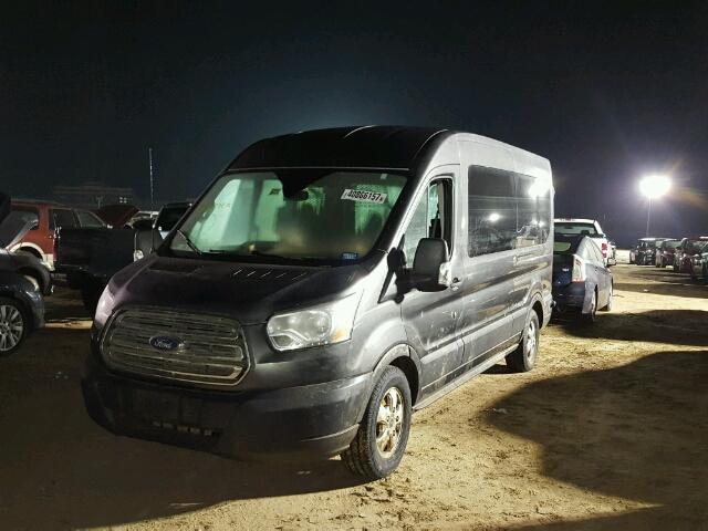 1FBZX2CG7HKA43018 - 2017 FORD TRANSIT GRAY photo 2