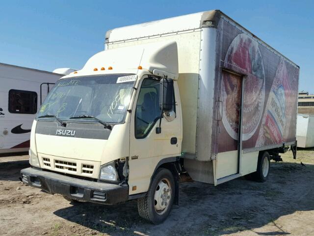 4KLC4B1U96J801043 - 2006 ISUZU NPR TAN photo 2