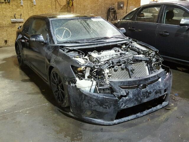 JTKJF5C77D3047015 - 2013 TOYOTA SCION TC BLACK photo 1