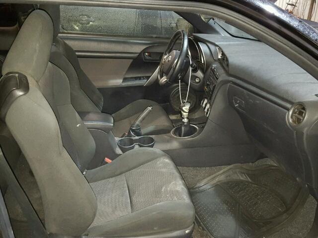 JTKJF5C77D3047015 - 2013 TOYOTA SCION TC BLACK photo 5