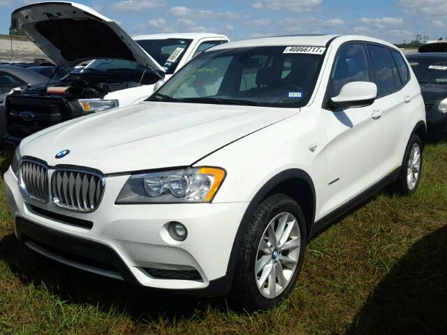 5UXWX9C59D0A24354 - 2013 BMW X3 XDRIVE2 WHITE photo 2