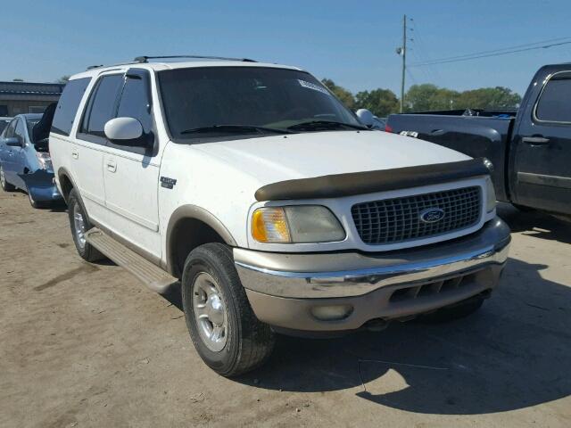 1FMFU18L61LA39366 - 2001 FORD EXPEDITION WHITE photo 1