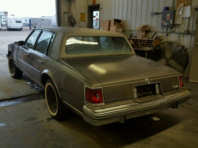 6S69B8Q474432 - 1978 CADILLAC SEVILLE GRAY photo 3