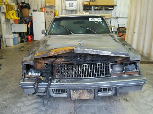 6S69B8Q474432 - 1978 CADILLAC SEVILLE GRAY photo 9