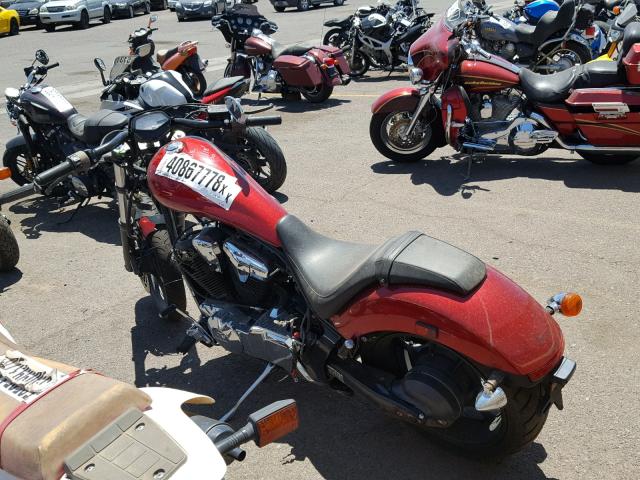 JH2SC6112FK500062 - 2015 HONDA VT1300 CX RED photo 3