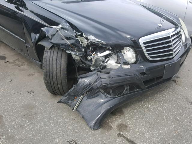 WDBUF87X58B314064 - 2008 MERCEDES-BENZ E 350 4MAT BLACK photo 9