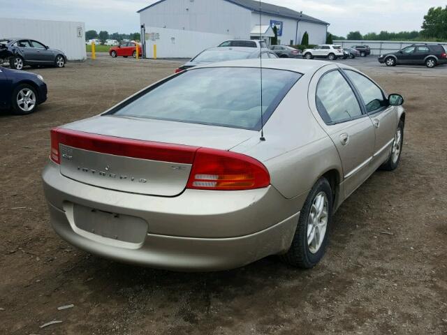 2B3HD46R42H154814 - 2002 DODGE INTREPID S 金色 照片 4