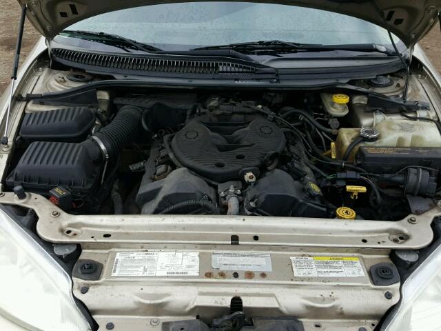 2B3HD46R42H154814 - 2002 DODGE INTREPID S 金色 照片 7