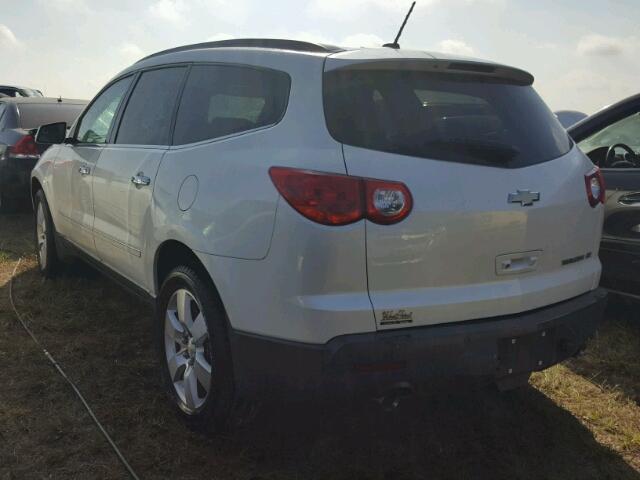 1GNKRLED5CJ234460 - 2012 CHEVROLET TRAVERSE L WHITE photo 3