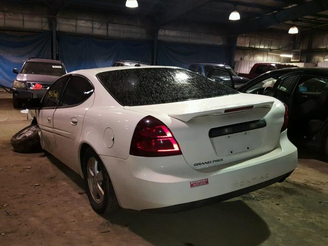 2G2WP552771123620 - 2007 PONTIAC GRAND PRIX WHITE photo 3