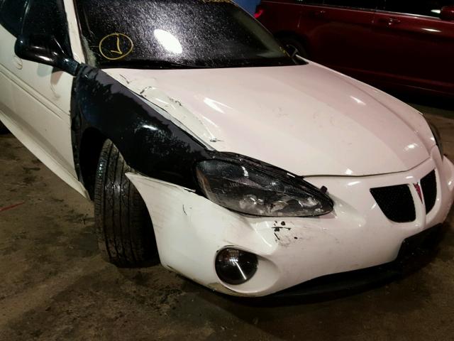 2G2WP552771123620 - 2007 PONTIAC GRAND PRIX WHITE photo 9