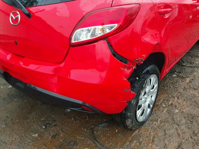 JM1DE1KY9E0174779 - 2014 MAZDA MAZDA2 SPO 红色 照片 9