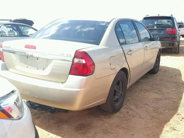 1G1ZT51856F199996 - 2006 CHEVROLET MALIBU LT TAN photo 3