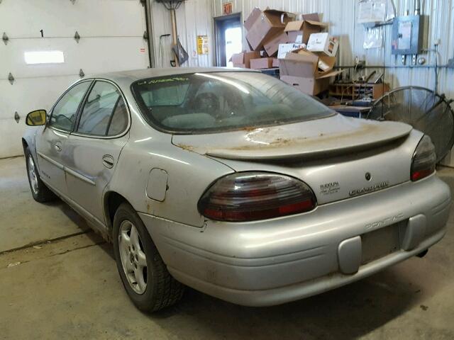 1G2WJ52K4YF138754 - 2000 PONTIAC GRAND PRIX SILVER photo 3