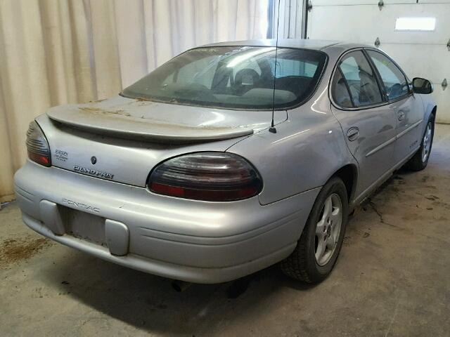 1G2WJ52K4YF138754 - 2000 PONTIAC GRAND PRIX SILVER photo 4