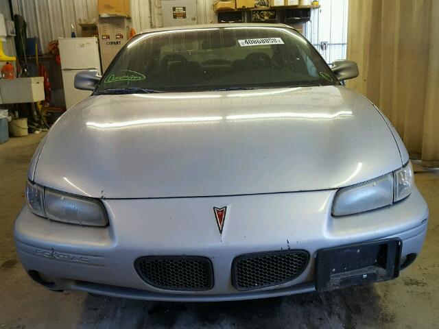 1G2WJ52K4YF138754 - 2000 PONTIAC GRAND PRIX SILVER photo 9