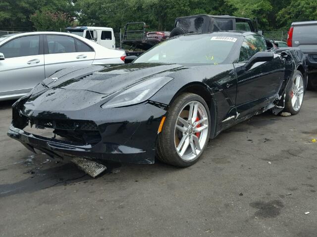 1G1YM2D73G5112968 - 2016 CHEVROLET CORVETTE S BLACK photo 9