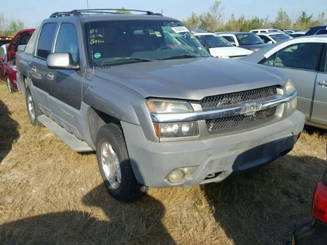 3GNEK13T12G190330 - 2002 CHEVROLET AVALANCHE GRAY photo 1