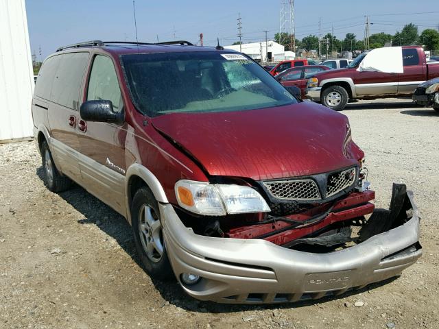 1GMDX03E73D157490 - 2003 PONTIAC MONTANA MAROON photo 1