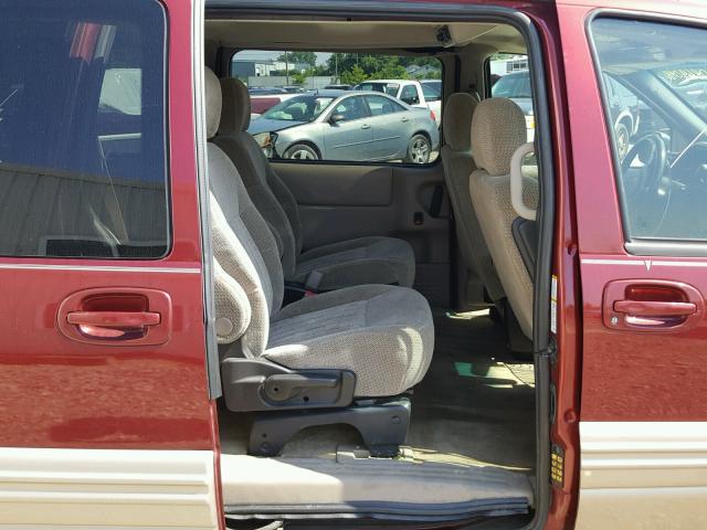 1GMDX03E73D157490 - 2003 PONTIAC MONTANA MAROON photo 6