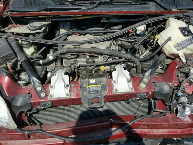 1GMDX03E73D157490 - 2003 PONTIAC MONTANA MAROON photo 7