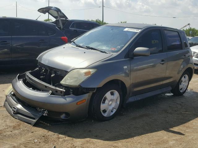 JTKKT624240068026 - 2004 TOYOTA SCION XA ნაცრისფერი ფოტო 2
