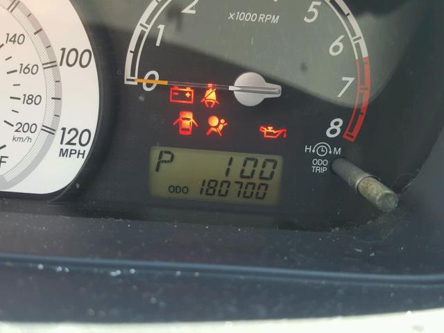 JTKKT624240068026 - 2004 TOYOTA SCION XA ნაცრისფერი ფოტო 8