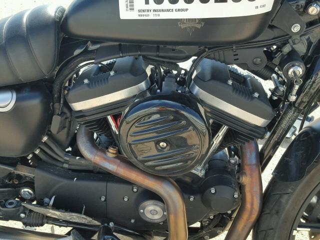 1HD4LE212HC413493 - 2017 HARLEY-DAVIDSON XL883 IRON BLACK photo 7