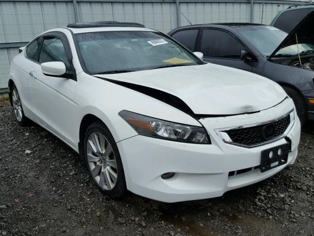 1HGCS22818A801226 - 2008 HONDA ACCORD EXL WHITE photo 1