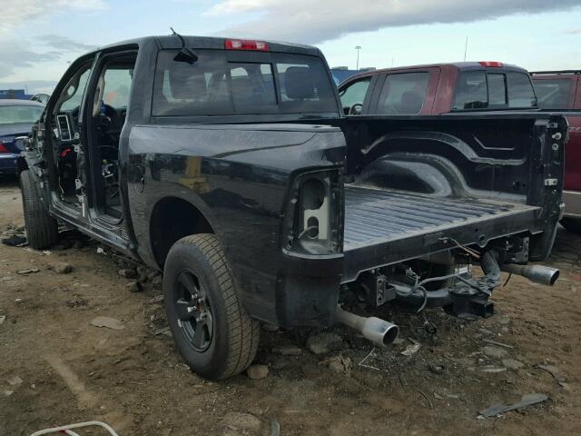 1C6RR7LT5GS265756 - 2016 RAM 1500 SLT BLACK photo 3