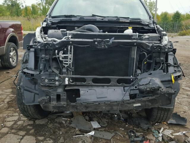 1C6RR7LT5GS265756 - 2016 RAM 1500 SLT BLACK photo 9