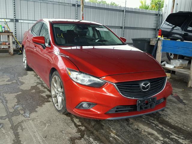 JM1GJ1W56E1100318 - 2014 MAZDA 6 GRAND TO RED photo 1