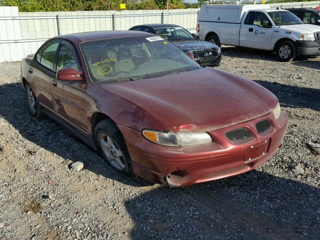 1G2WK52J81F218133 - 2001 PONTIAC GRAND PRIX MAROON photo 1