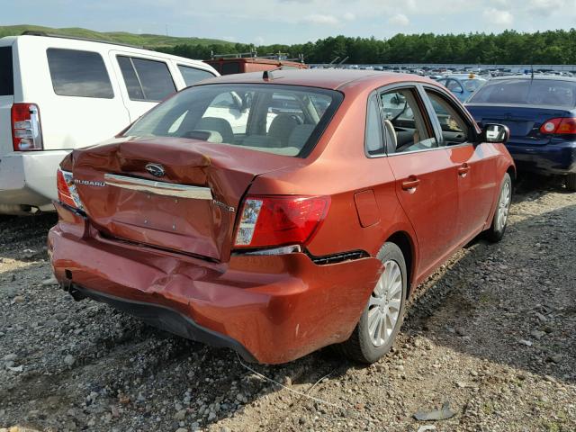 JF1GE60699H511850 - 2009 SUBARU IMPREZA 2. RED photo 4